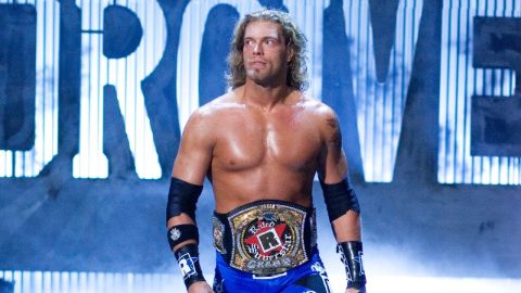 Edge caught on the camera with his title.